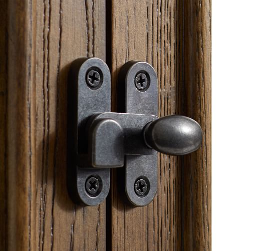 Logan Lagre Wall Suite with Bookcases & Doors, Hewn Oak Pottery Barn