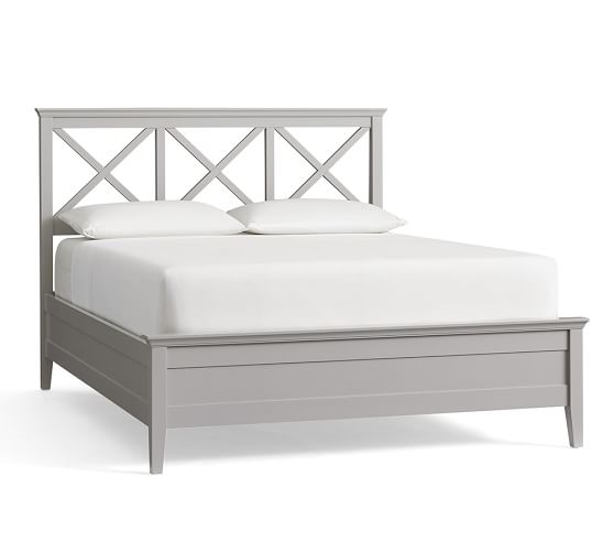 Clara Lattice Bed & ExtraWide Dresser Set Pottery Barn