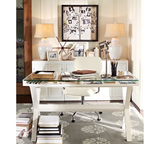 Silver & Linen Frames Pottery Barn