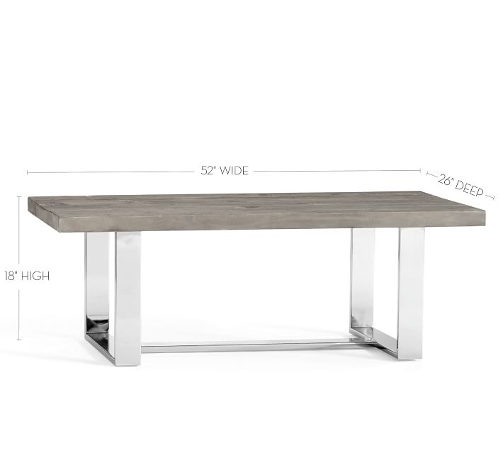 Durham Rectangular Coffee Table Pottery Barn