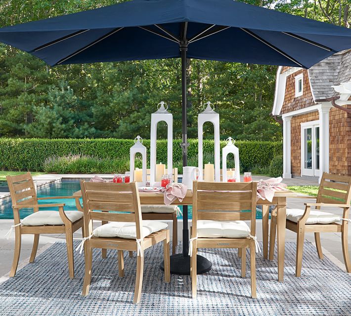 Belmont Patio Furniture Pottery Barn Ideas Belmont Erfly Dining Table Pottery Barn