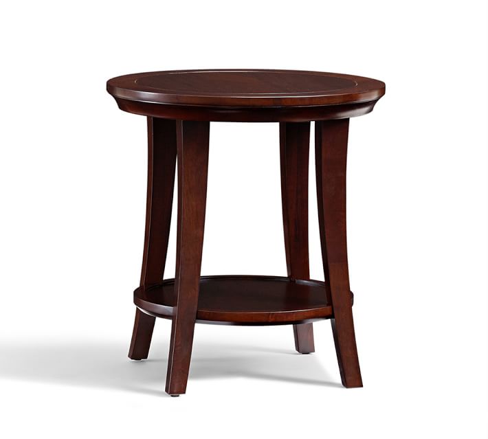 Metropolitan Round End Table Pottery Barn