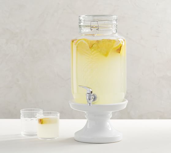 Pineapple Drink Dispenser & Stand Pottery Barn