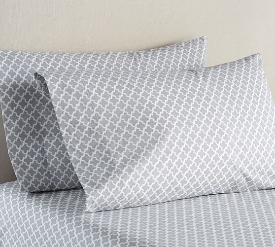 Beth Geo Organic Sheet Set Pottery Barn