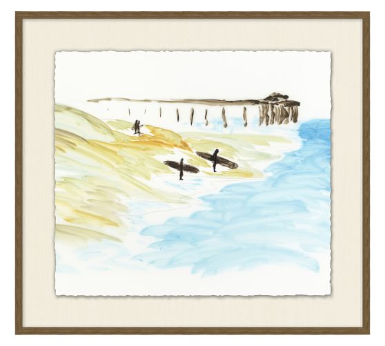 Coastal Cabana Gallery Wall Set 2 Pottery Barn