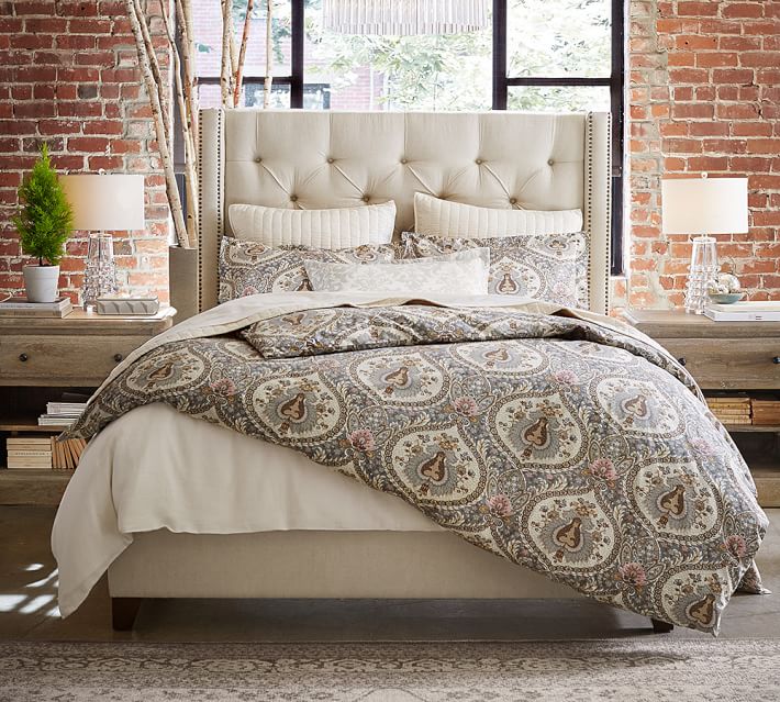 Darcy Printed Duvet Cover Sham Pottery Barn