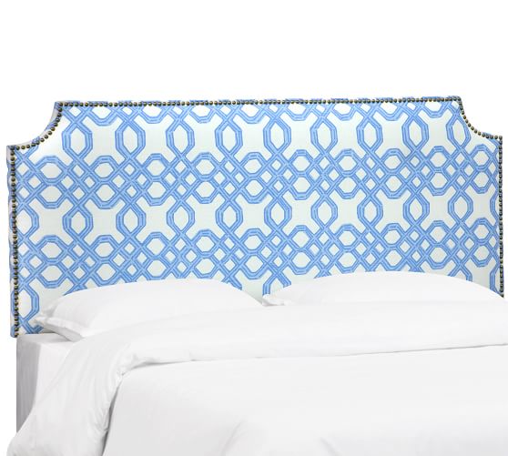 Lilly Pulitzer Adevon Upholstered Headboard | Pottery Barn Lilly Pulitzer Adevon Upholstered Headboard | Pottery Barn