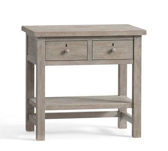 Farmhouse 2Drawer Nightstand Pottery Barn