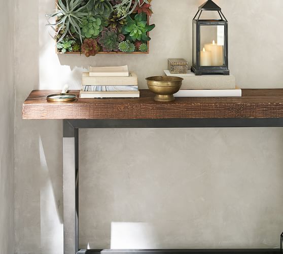 Griffin Reclaimed Wood Console Table | Pottery Barn