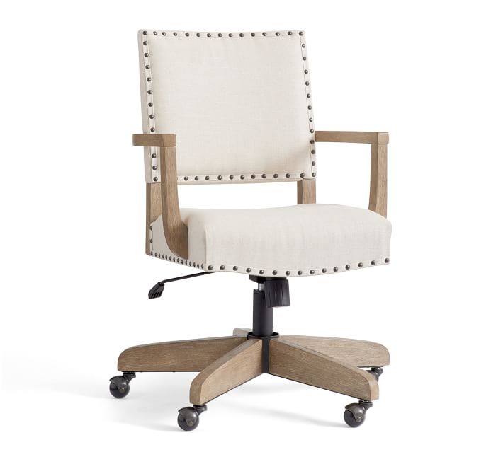 Manchester Swivel Desk Chair Pottery Barn