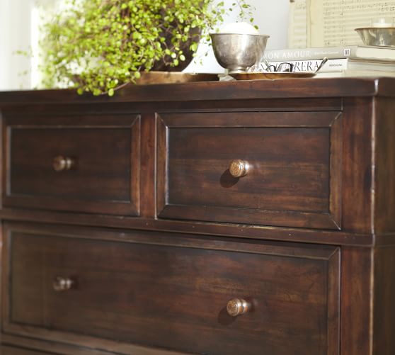 Cortona Bed & Dresser Set Pottery Barn