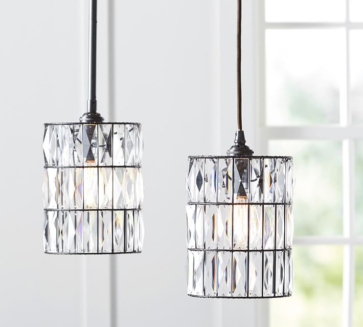 Pb Classic Adeline Crystal Pendant Pottery Barn