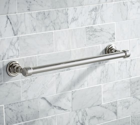 Towel Bar With Towel Throughout Benchwright Towel Bar Pottery Barn Towel Bar With Towel Throughout Benchwright Towel Bar Pottery Barn