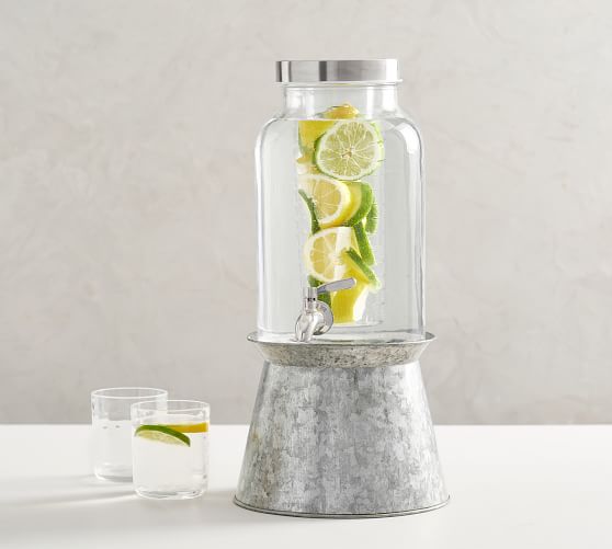 Infuser Drink Dispenser & Stand Pottery Barn