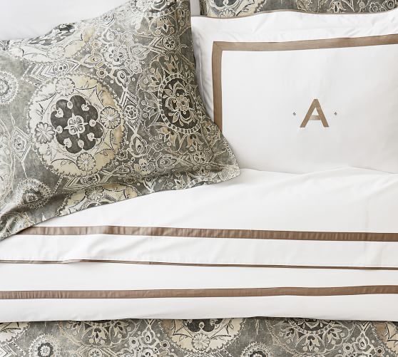 Jacquelyn Medallion Duvet Cover & Sham Pottery Barn