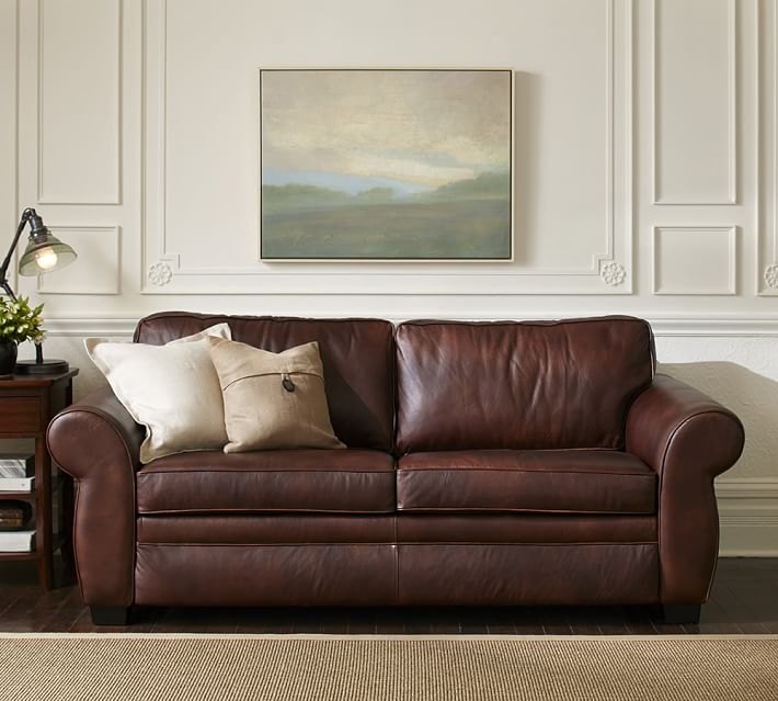 Leather Loveseat Sleeper Sofa