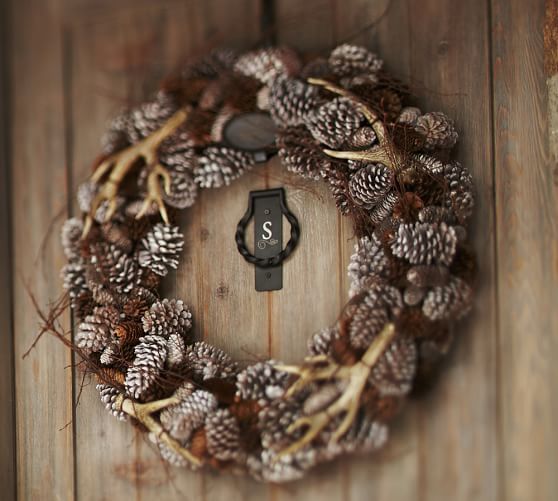 Faux Antler Wreath Pottery Barn