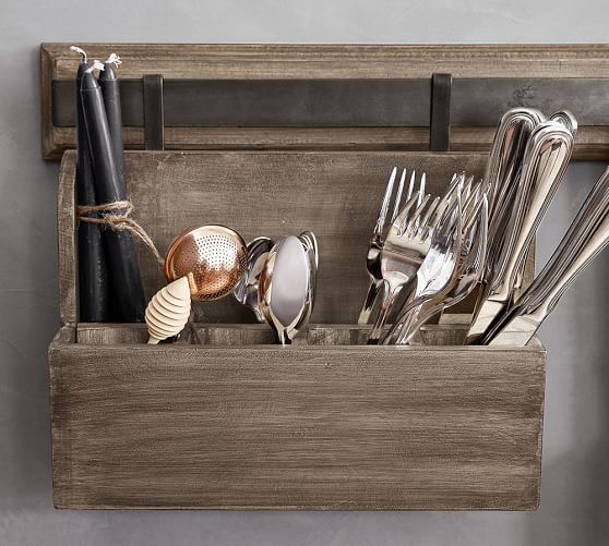 Kitchen Rail System, Caddy Pottery Barn
