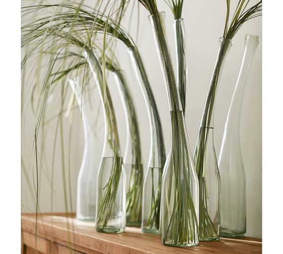Luca Recycled Glass Vase Pottery Barn