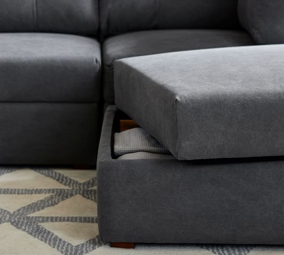 Build Your Own Upholstered Sectional Pottery Barn