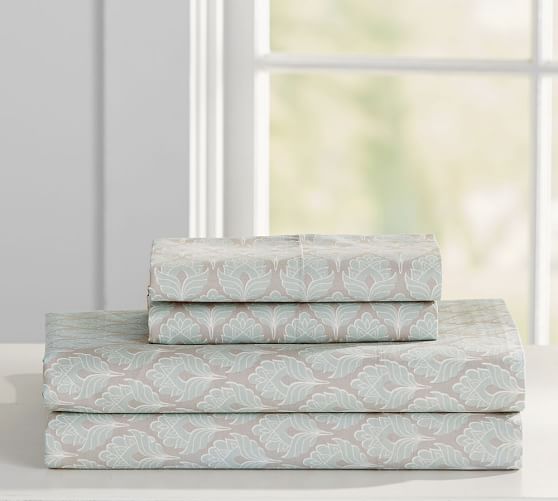 Lada Print Organic Sheet Set Pottery Barn