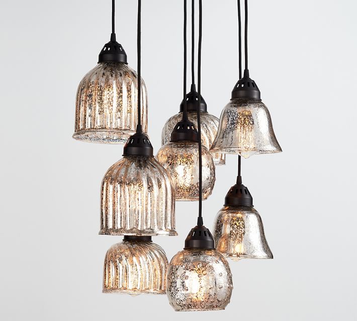 Kenzie Mercury Chandelier | Pottery Barn Kenzie Mercury Chandelier | Pottery Barn