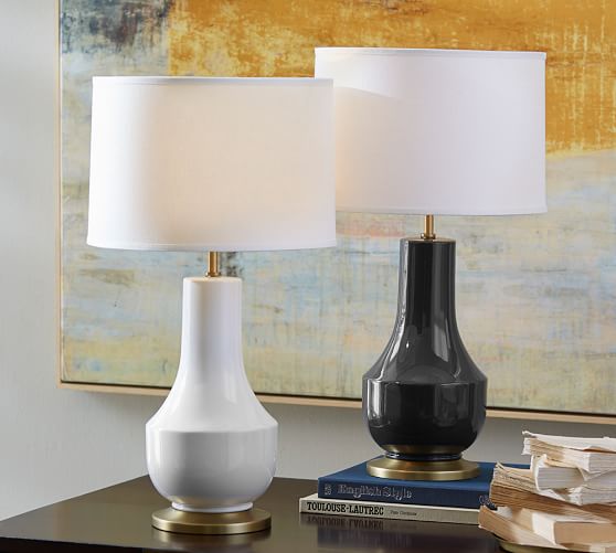 Celine Ceramic Decanter Lamp Base Pottery Barn Celine Ceramic Decanter Lamp Base