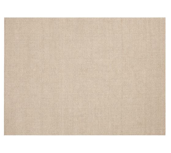 Hazel Natural Fiber Rug Ivory/Natural Pottery Barn