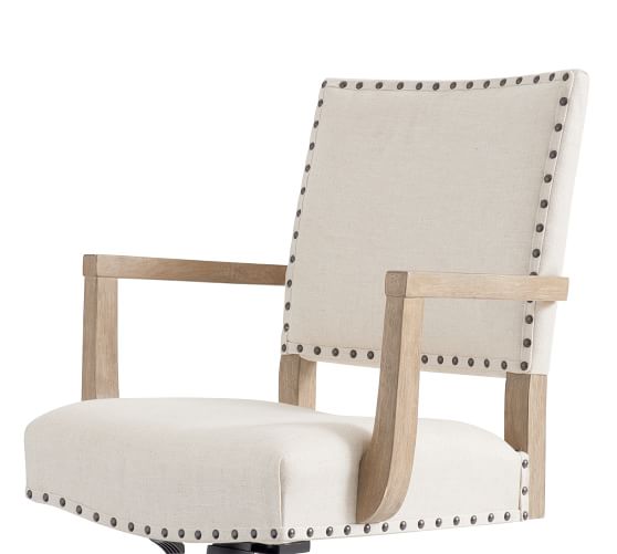 Manchester Swivel Desk Chair Pottery Barn
