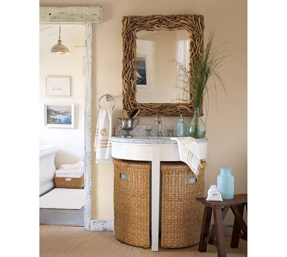 Driftwood Mirror Pottery Barn