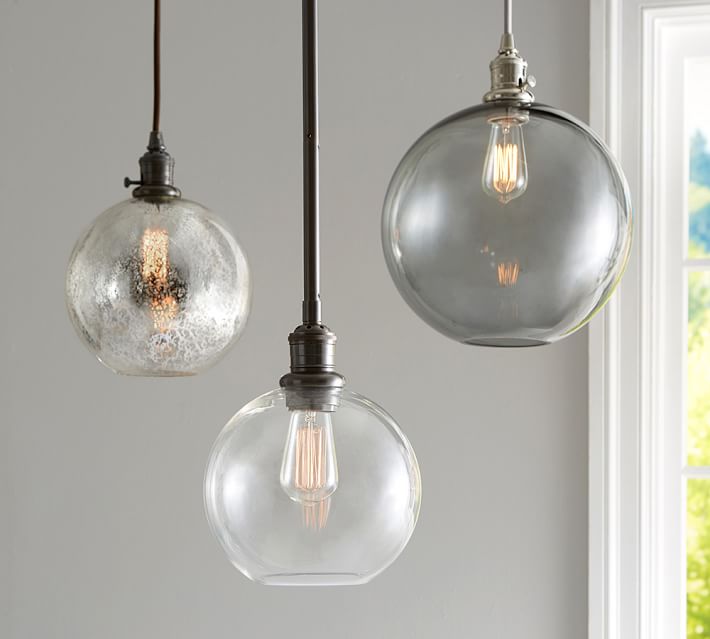Pb Classic Glass Globe Pendant Pottery Barn