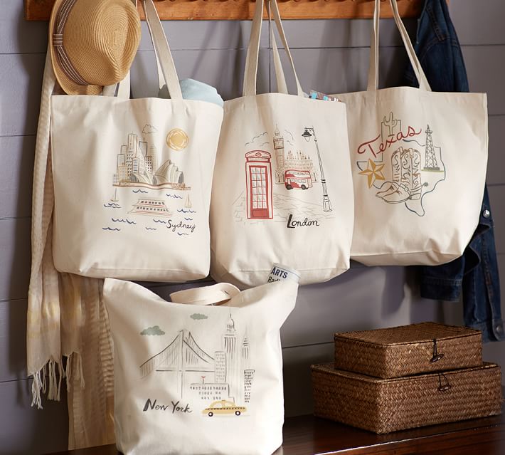 City State Tote Bag Pottery Barn