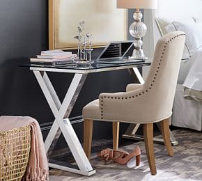 Ava Desk With Drawers Pottery Barn Quicklook Ava Metal Desk 549 Special 384