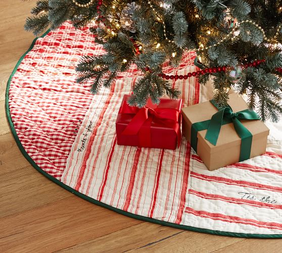 Patchwork Quilt Tree Skirt Patchwork Quilt Tree Skirt