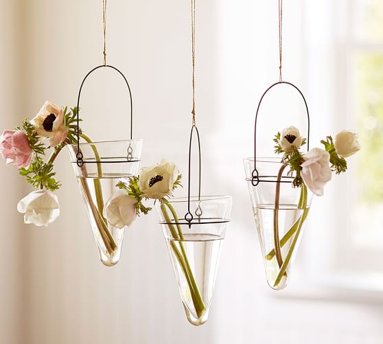 Droplet Hanging Vase Pottery Barn