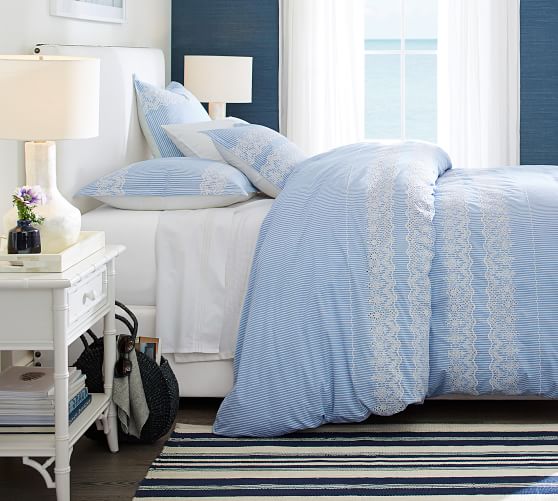 Raleigh Upholstered Square Low Bed Headboard Pottery Barn Raleigh Upholstered Square Low Bed Headboard