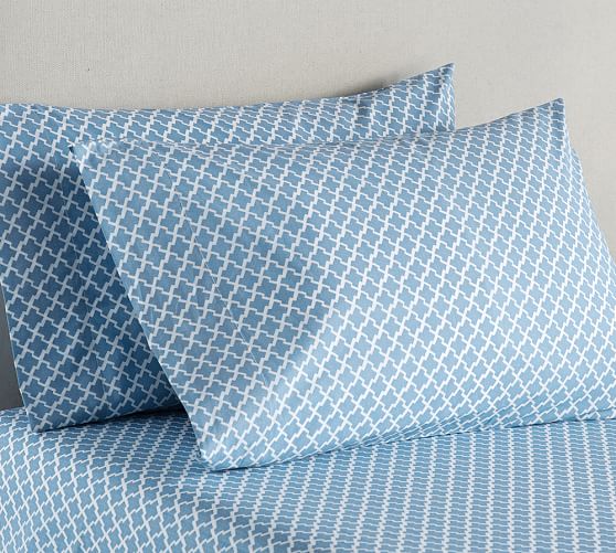 Beth Geo Organic Sheet Set Pottery Barn