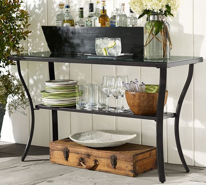 Riviera Console Table Pottery Barn