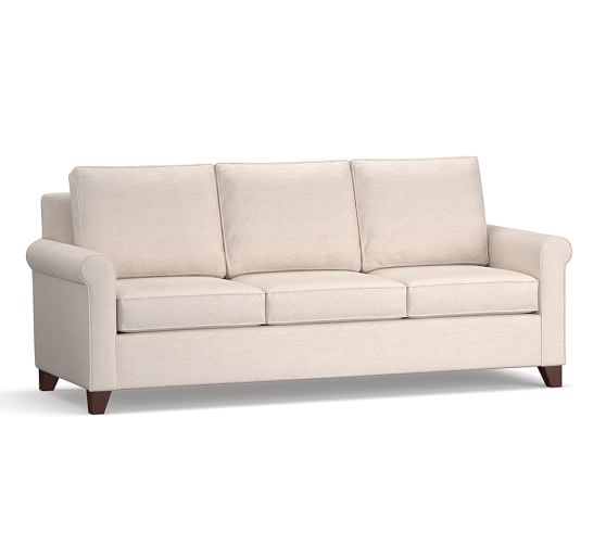 Cameron Roll Arm Upholstered Sleeper Sofa With Memory Foam Mattress