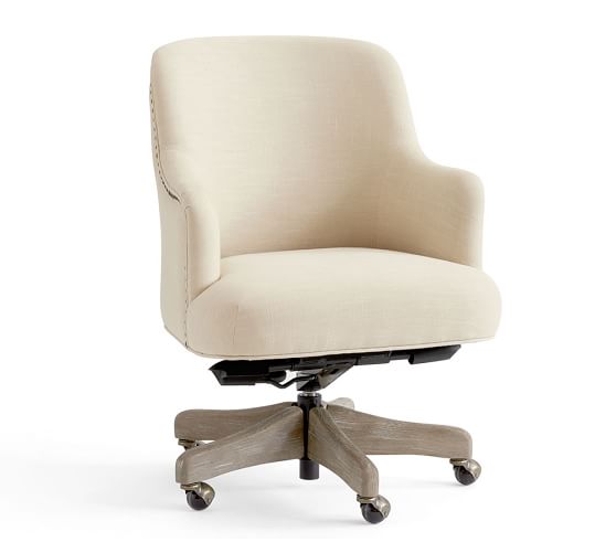 Reeves Swivel Desk Chair Pottery Barn Scroll To Next Item