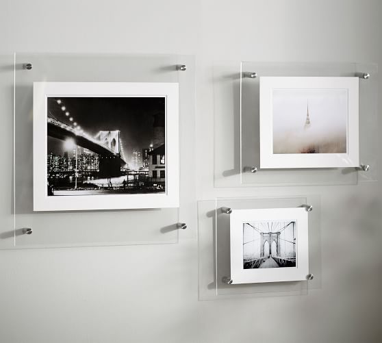acrylic gallery frames pottery barn