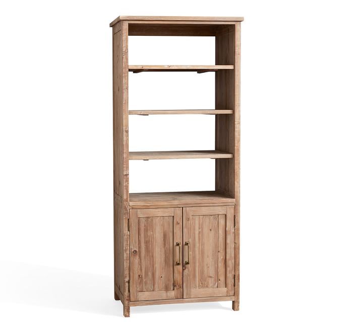 Parker Reclaimed Wood Bookcase Pottery Barn