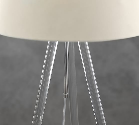 Acrylic Tripod Floor Lamp Pottery Barn Acrylic Tripod Floor Lamp Saved View Larger Roll Over Image To Zoom