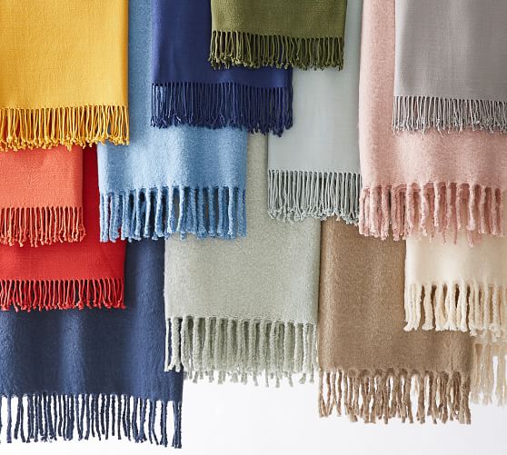 Monogrammable Throw Pottery Barn