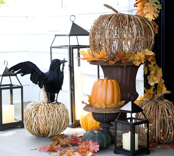 Decorative Pumpkins with Lights | Pottery Barn