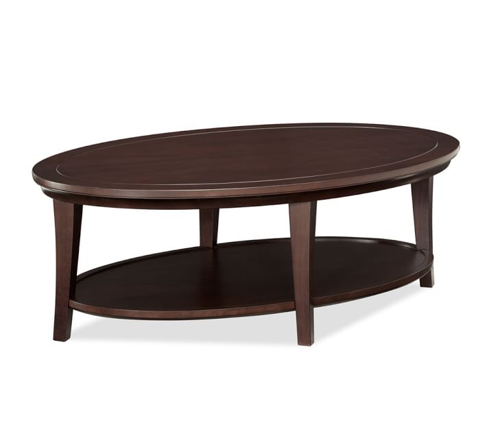 Metropolitan Oval Coffee Table Pottery Barn