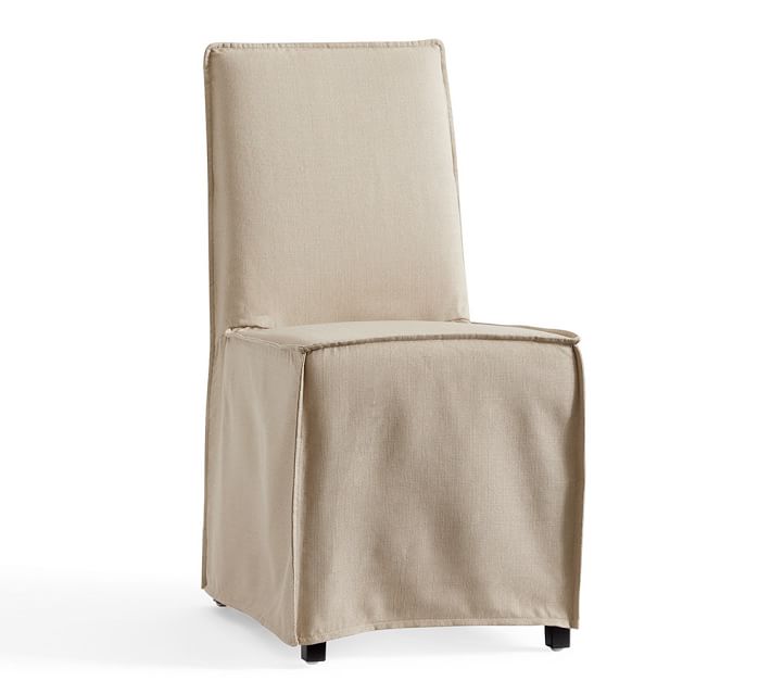 Carissa Slipcovered Dining Chair Pottery Barn