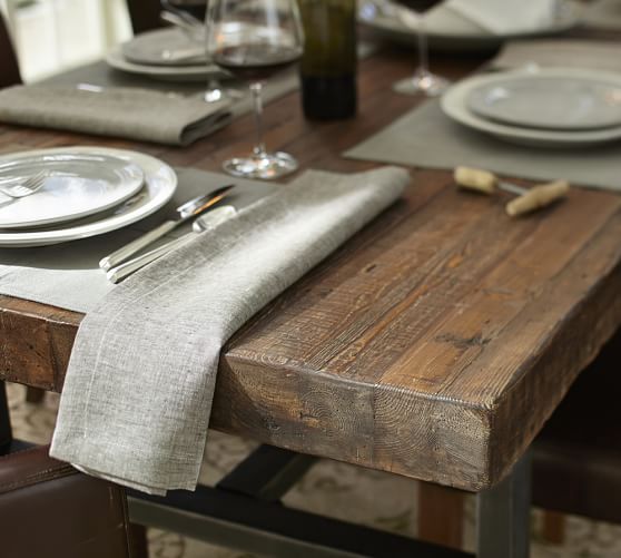 Griffin Reclaimed Wood Dining Table Pottery Barn