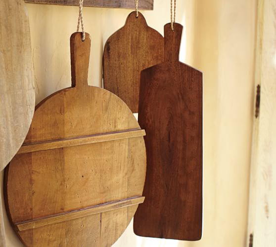 Vintage Wood Cheese Board Pottery Barn