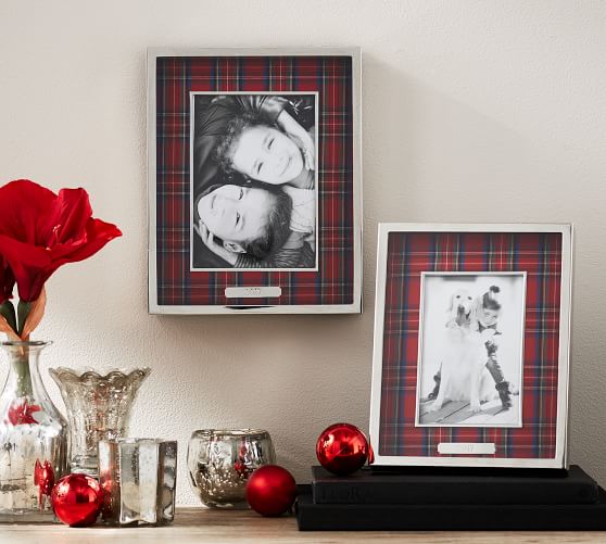 Plaque Frames Plaid Pottery Barn